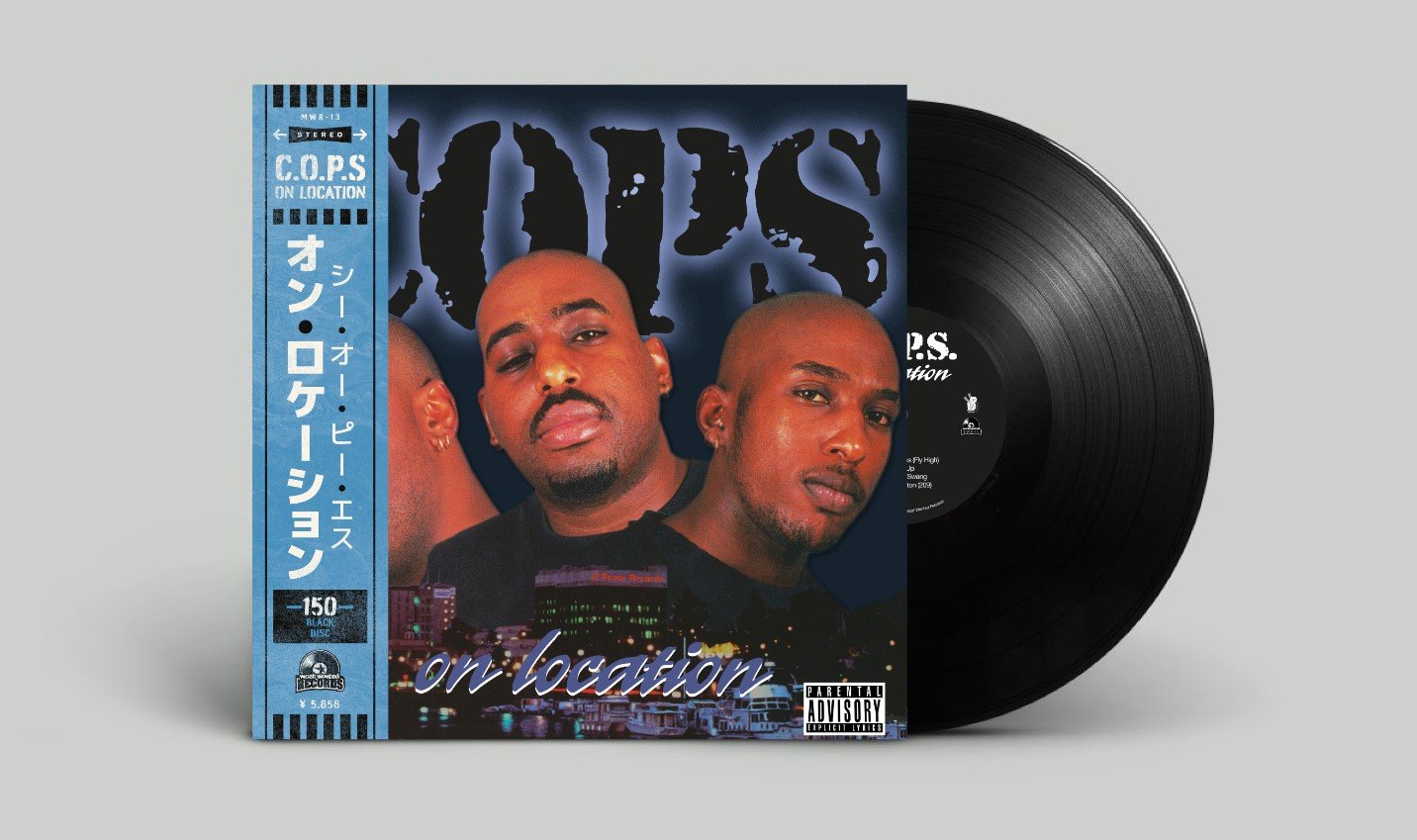 LP: C.O.P.S - On Location 1997-2021 REISSUE (Stockton, CA)